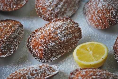 Lemon Madeleines via Relishing It