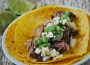 Carnitas Tacos and Fresh Tomatillo Salsa via Relishing It