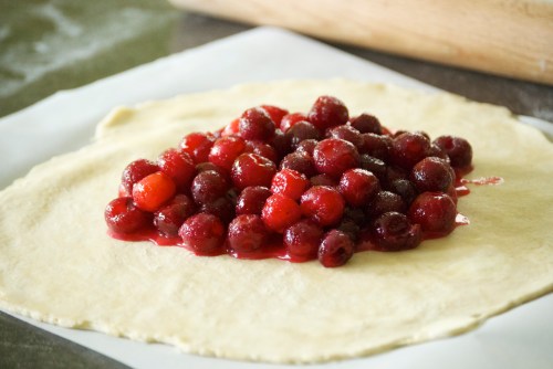 Sour Cherry Galette with an All Butter Pie Crust via Relishing It