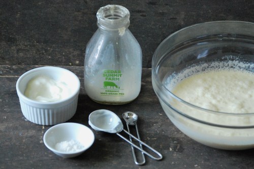 Homemade Cultured Butter via Relishing It