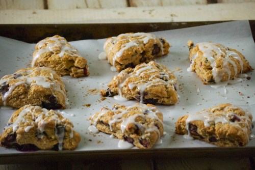 Whole Grain Blueberry Scones | Relishing it
