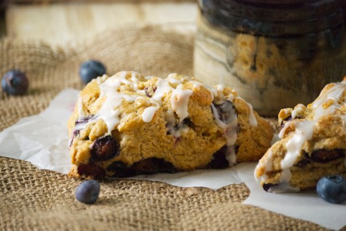 Whole Grain Blueberry Scones | Relishing It