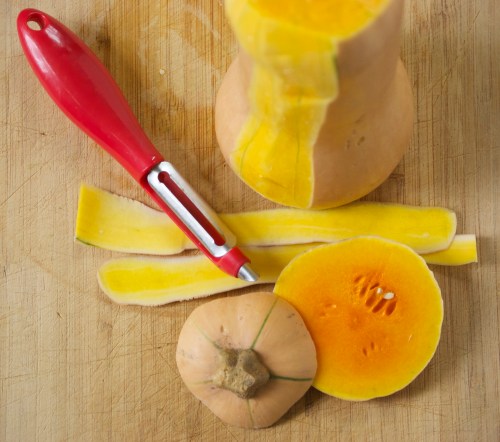 Ginger Sesame Butternut Squash, Brussel Sprouts, and Black Rice | Relishing It