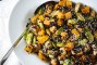 Ginger Sesame Butternut Squash, Brussel Sprouts, and Black Rice | Relishing It