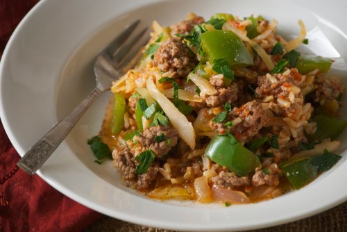 Deconstructed Stuffed Peppers | Relishing It