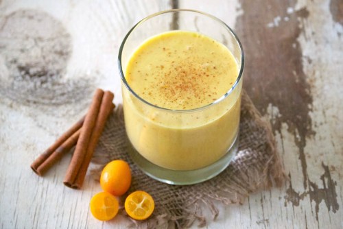 Sunshine Smoothie with Kumquats and Turmeric | Relishing It