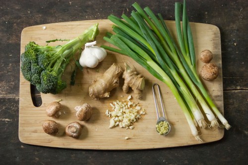 Black Rice Ramen with Sesame Garlic Ginger Scallion Sauce | Relishing It
