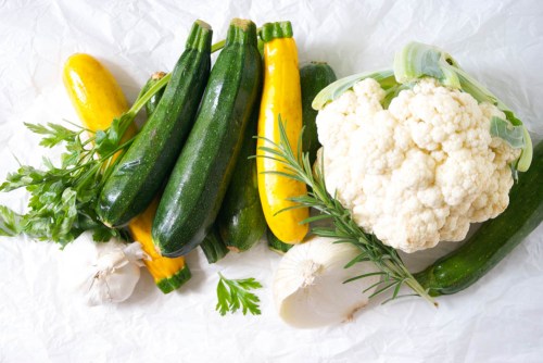 Zucchini Cauliflower Summer Gratin | Relishing It