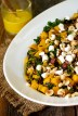 Wild Rice, Roasted Butternut Squash, and Kale with Citrus Curry Dressing | Relishing It