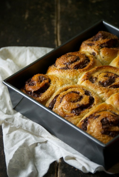 Bittersweet Chocolate Cinnamon Rolls | Relishing It