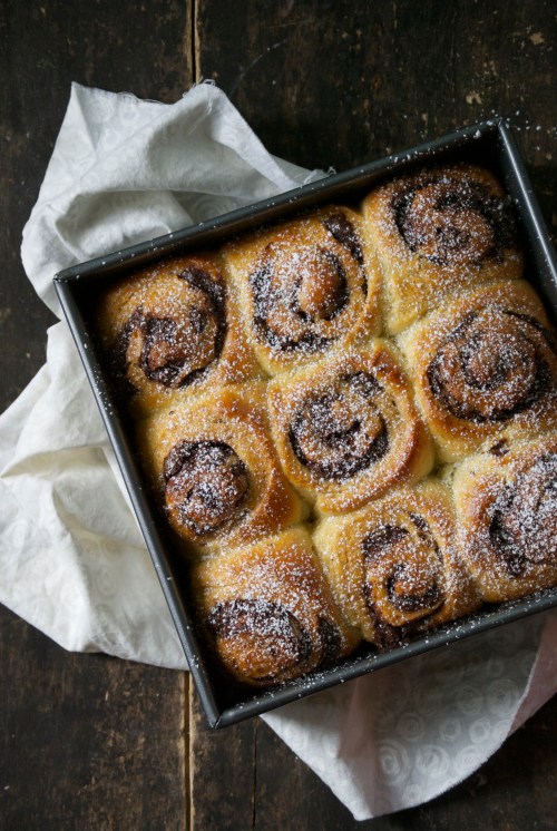 Bittersweet Chocolate Cinnamon Rolls | Relishing It